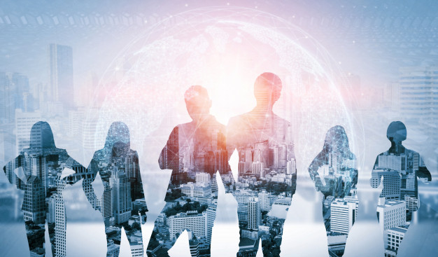 My Social Smart Marketing team or brand graphic